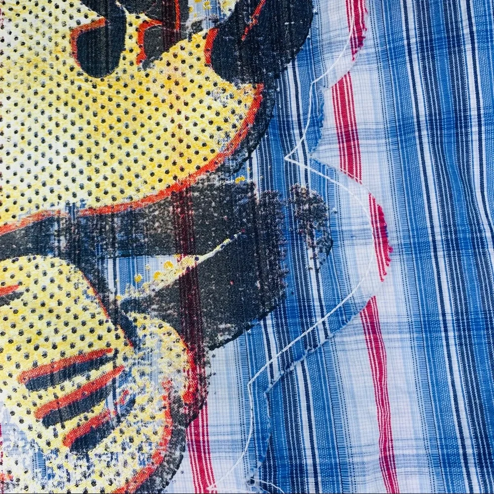 Vtg DISNEY Exclusive MICKEY‎ MOUSE Plaid